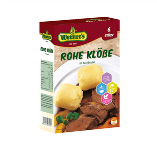 Werner's Raw Potato Dumplings in Bags