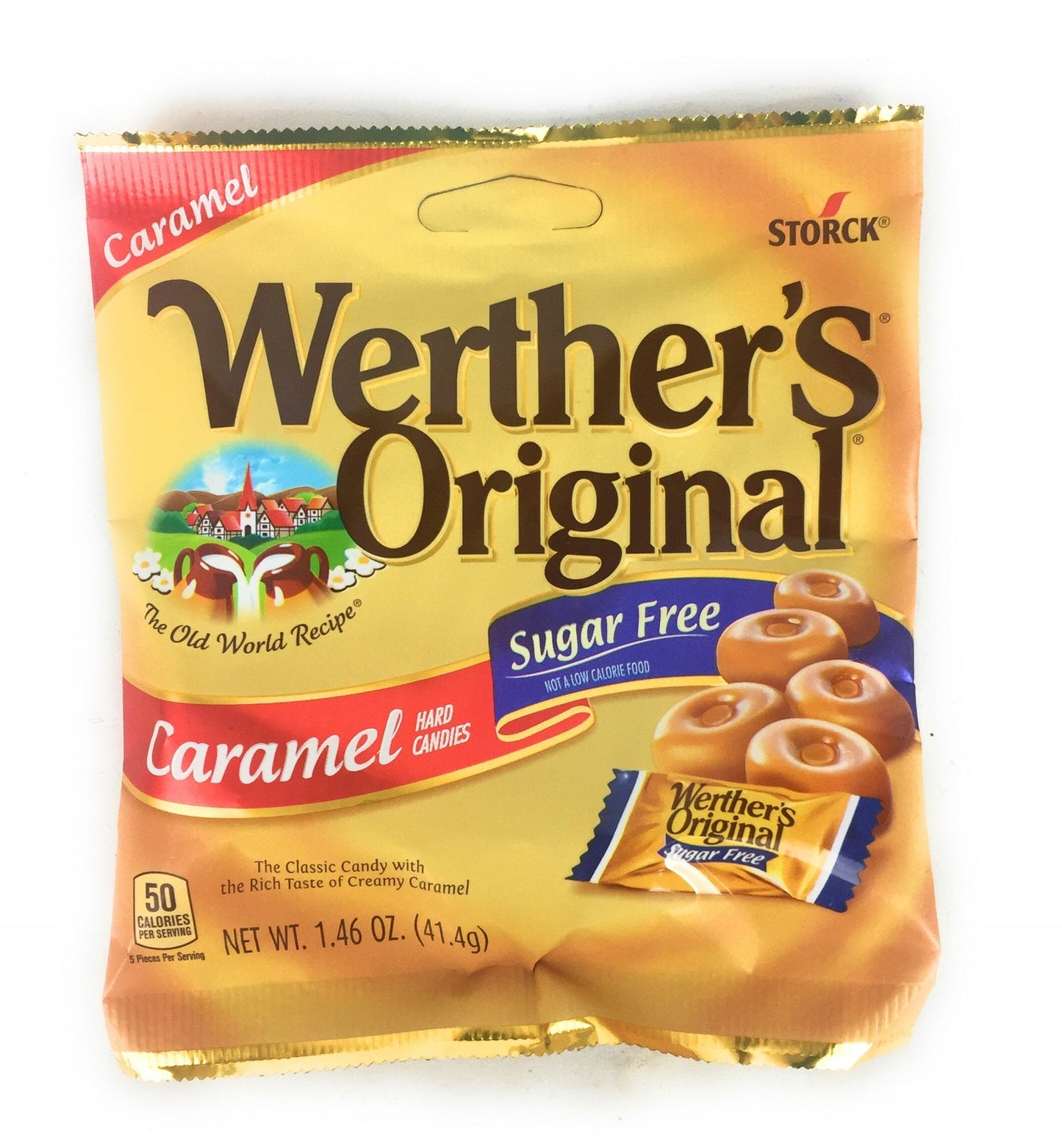 Werther's Sugar Free Original Hard Candies 40g