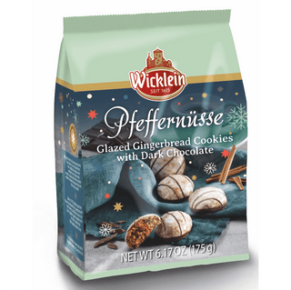 Wicklein Pfeffernusse gingerbread cookies packaging on a white background