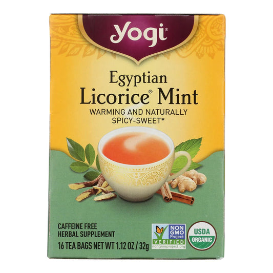 Yogi Egyptian Licorice Mint Tea