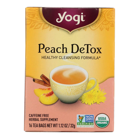 Yogi Peach DeTox Tea