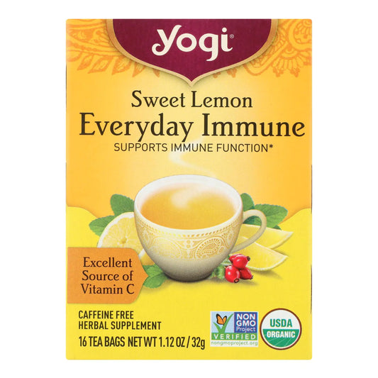 Yogi Sweet Lemon Everyday Immune Tea