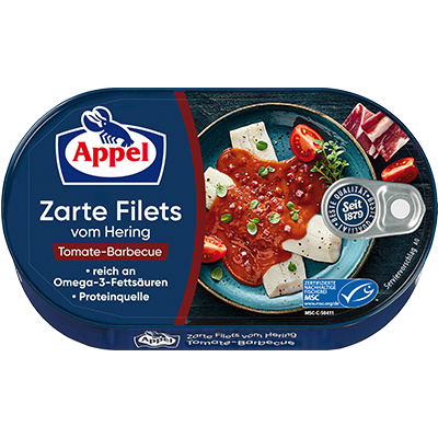 Appel Heringfilets In Tomate-Barbecue