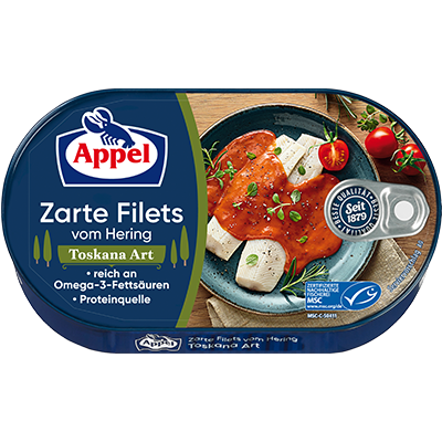 Appel Heringfilets In Toscana Sauce