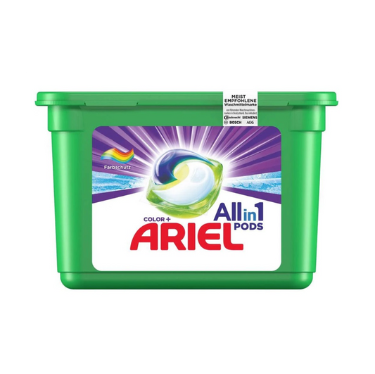 Ariel Color All-In One Pods w/ Fabric Conditioner