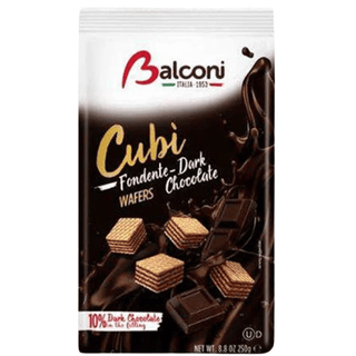 Balconi Cubi Wafers Dark Chocolate