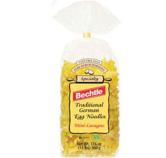 german lasagne noodles from bechtle