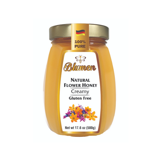 Blumen Natural Creamy Flower Honey (17.6oz)