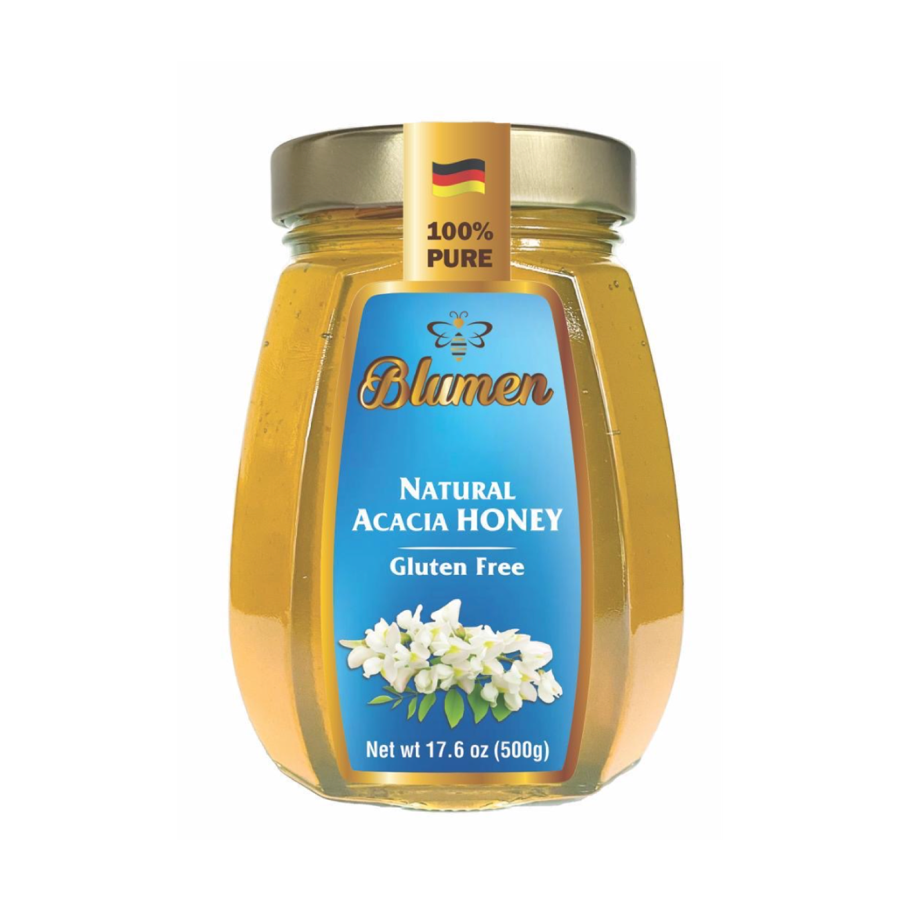 Blumen Natural Acacia Honey (17.6oz)