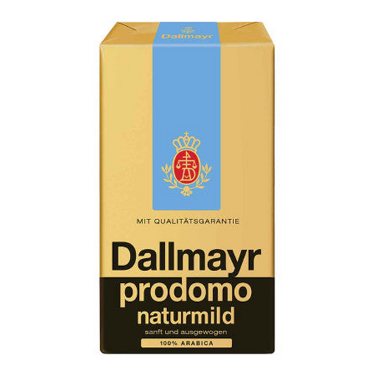 german naturmilder coffee from Dallmayr prodomo