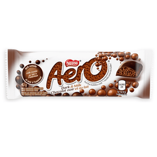 Nestle Aero Milk & Dark Chocolate Bar