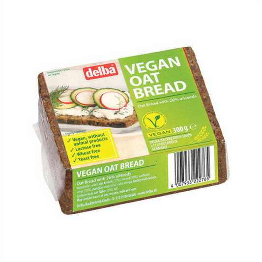 Delba Vegan Veggie Oat Rye Bread