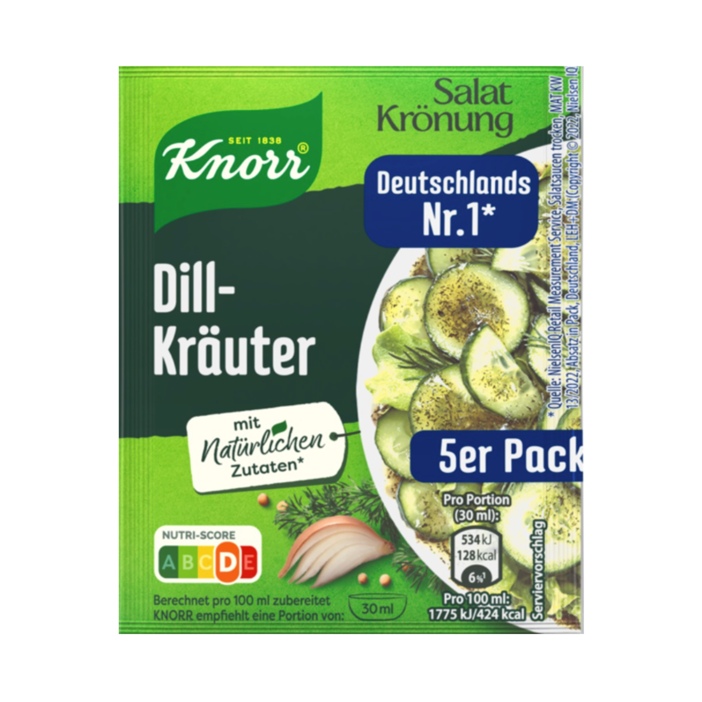 Knorr Salatkrönung Dill Kräuter 5 Pack