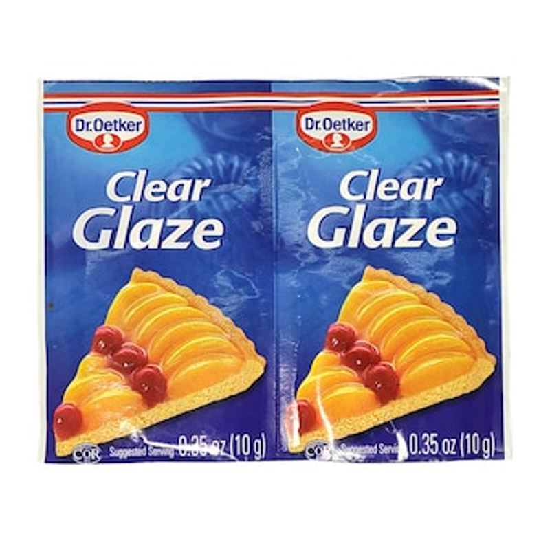 clear glaze from german dr.oetker