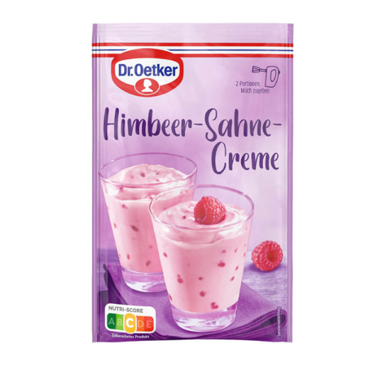 Dr. Oetker Himbeer Sahne Creme