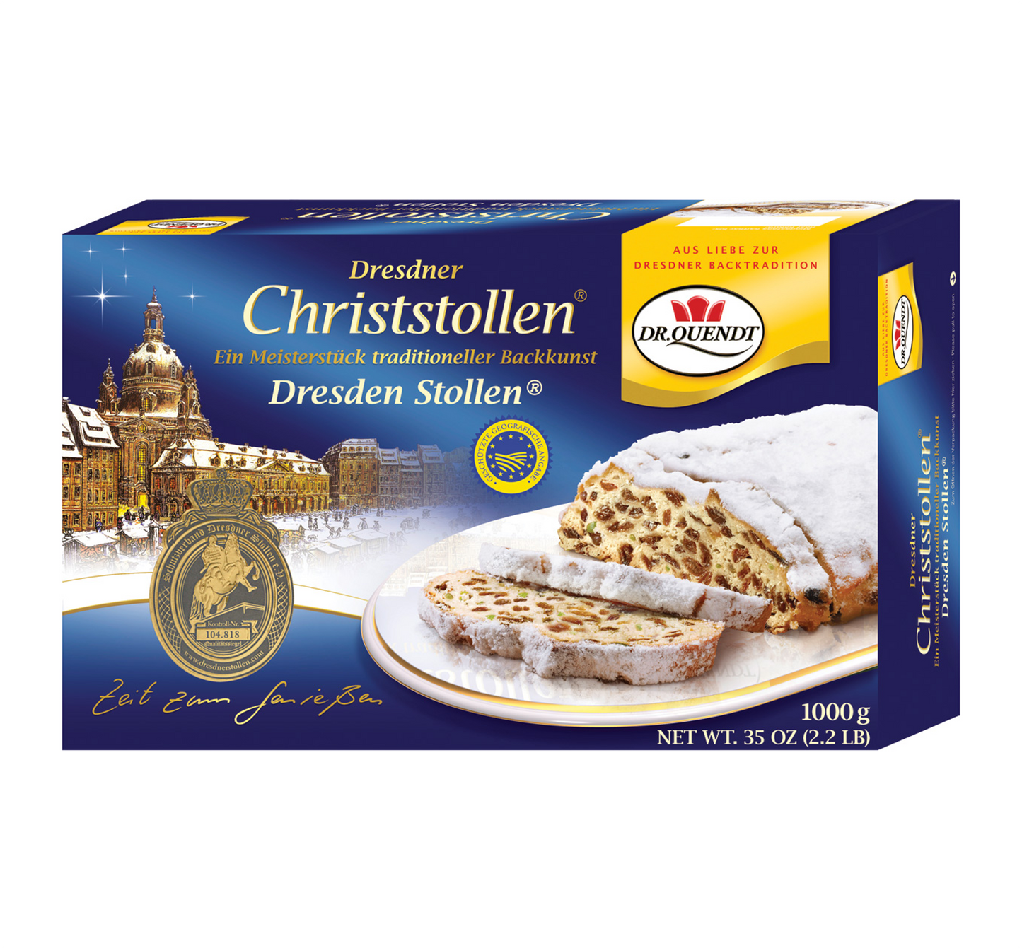 Dr Quendt Stollen Gift Box 1000g