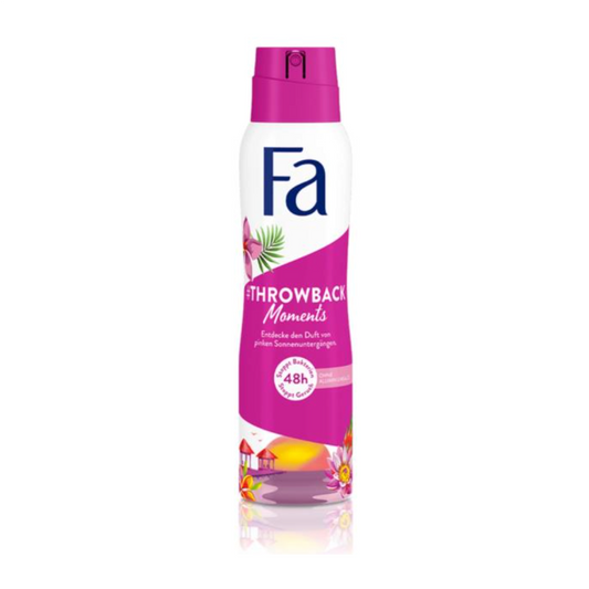 Fa Deodorant Throwback Moments Sunset Dream For Women