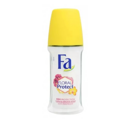 Fa Deodorant Roll On Floral Protect Viola & Orchid