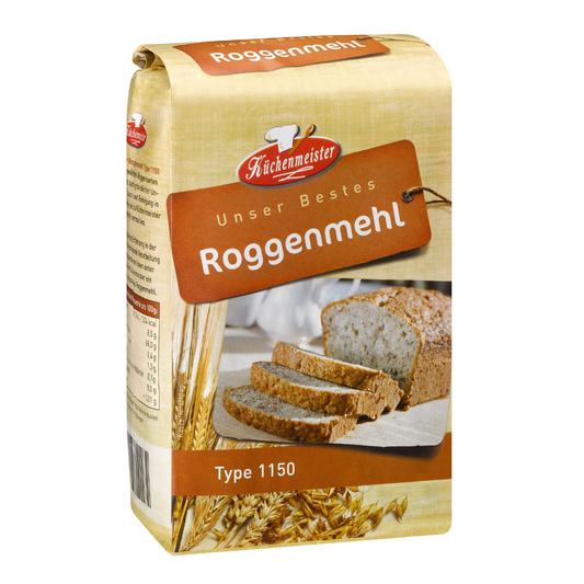 Küchenmeister Rye Flour Type 1150 (Roggenmehl Type 1150)