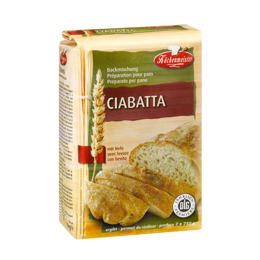 Küchenmeister Ciabatta Bread Baking Mix (Ciabatta Backmischung)