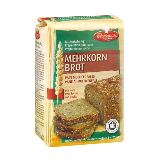 Küchenmeister Multigrain Bread Baking Mix (Mehrkornbrot Backmischung)