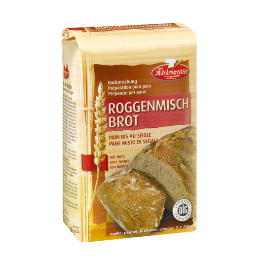 Küchenmeister Rye Bread Baking Mix (Roggenmischbrot Backmischung)