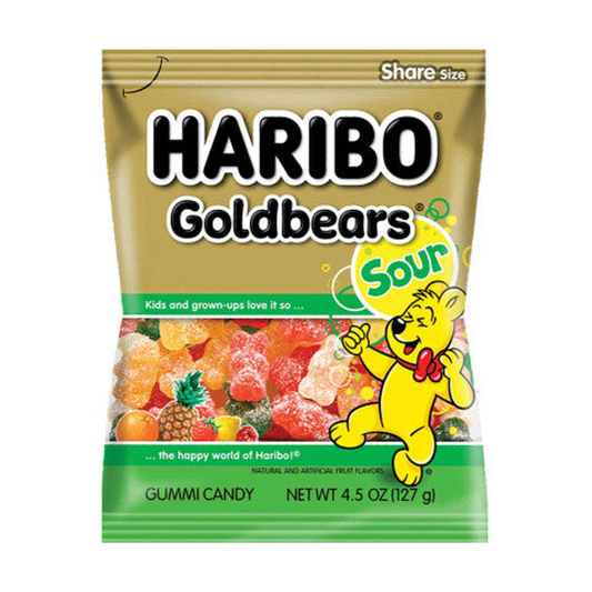 Haribo Sour Gold Bear Gummies