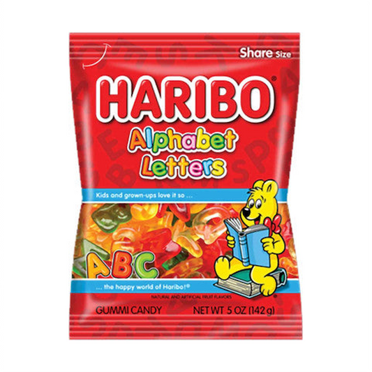 Haribo Alphabets Gummies