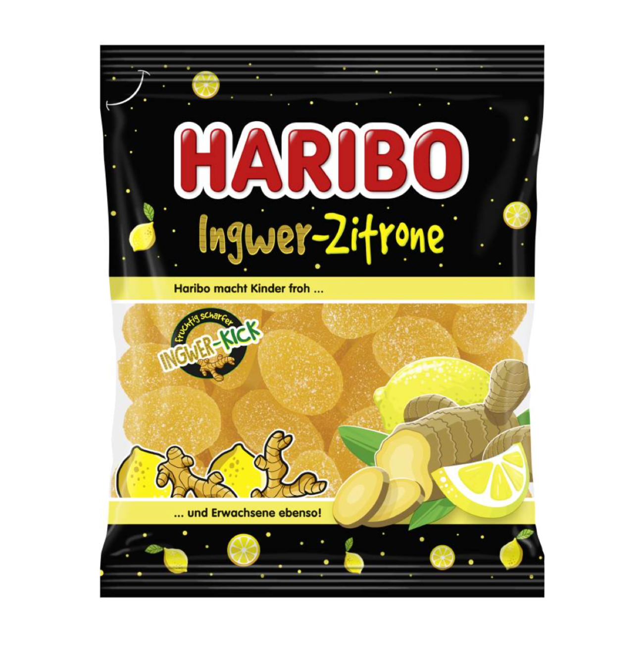 Haribo Ginger-Lemon (Ingwer-Zitrone)