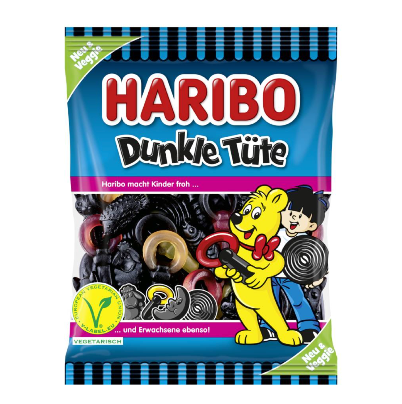 Haribo Dunkle Tüte