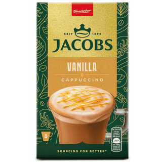 Jacobs Cappuccino Vanilla Box (8 x 12g)