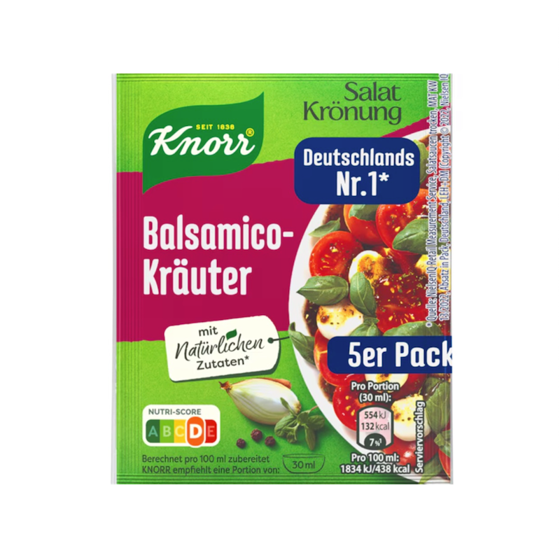Knorr Salatkrönung Balsamico-Kräuter 5 Pack