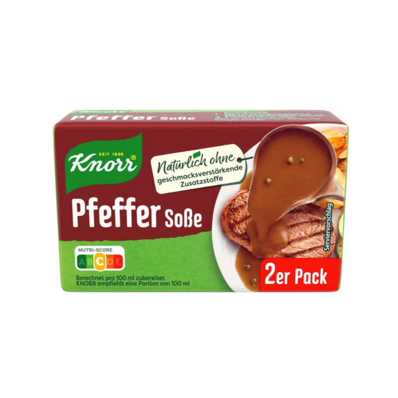 Knorr Pepper Gravy (Pfeffersoße) 2 Pack