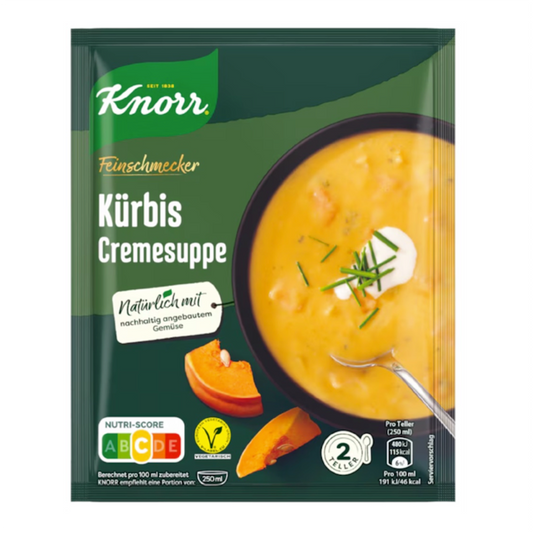 Knorr Feinschmecker Pumpkin Cream Soup (Kürbis Cremesuppe)