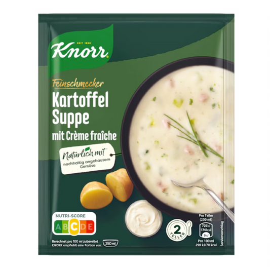Knorr Feinschmecker Potato Soup Crème Fraîche (Kartoffelsuppe mit Crème Fraîche)