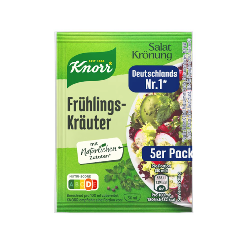 Knorr Salatkrönung Früehlings-Kräuter 5 Pack
