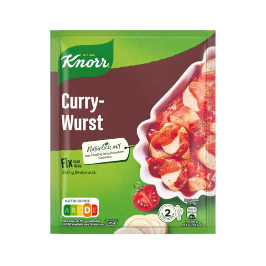 Knorr Fix Curry-Wurst