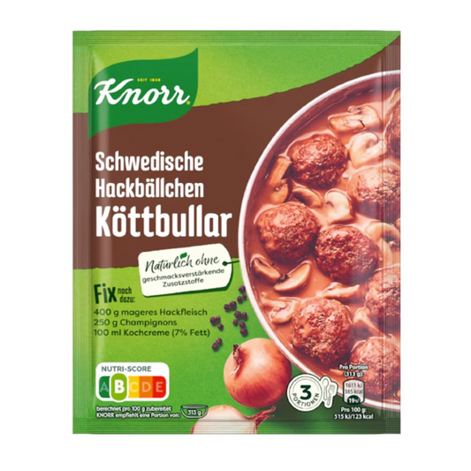 Knorr Fix Swedish Meatballs (Schwedische Hackbällchen)