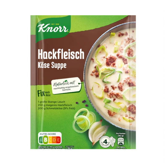 Knorr Fix Ground Meat Cheese Soup (Hackfleisch Käse Suppe)