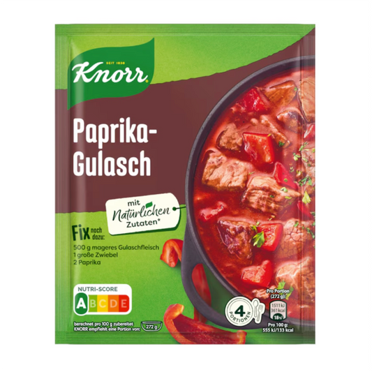 Knorr Fix Pepper Goulash (Paprika Gulasch)
