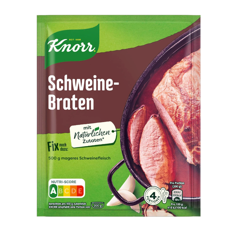 Knorr Fix Pork Roast (Schweinebraten)