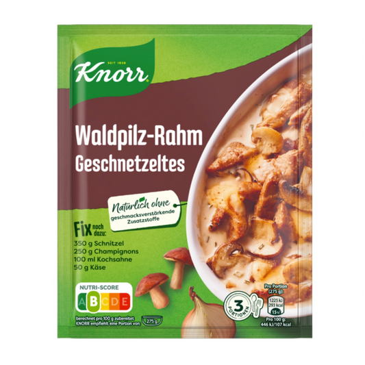 Knorr Fix Forest Mushroom Cream Ragout (Waldpilz-Rahm Geschnetzeltes)