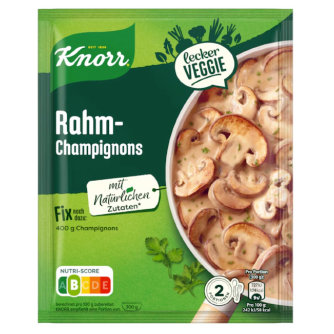 german mushroom gravy mix from knorr