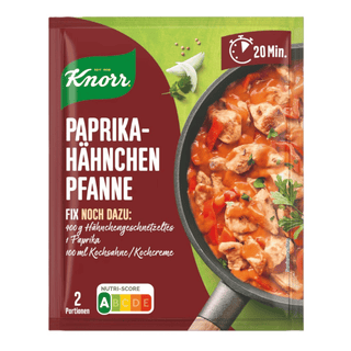 Knorr Fix Stir-Fry Chicken w/ Peppers (Paprika Hähnchenpfanne)