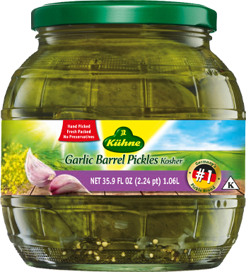 Kühne Garlic Barrel Pickles