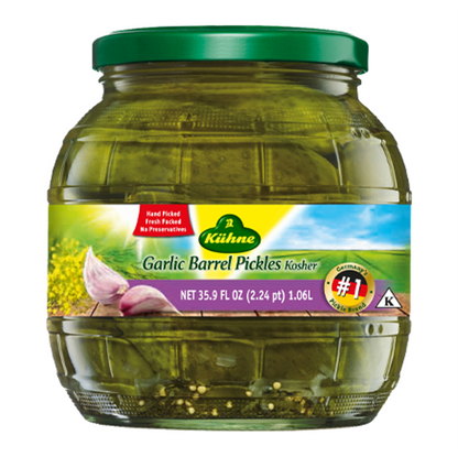 Kühne Garlic Barrel Pickles