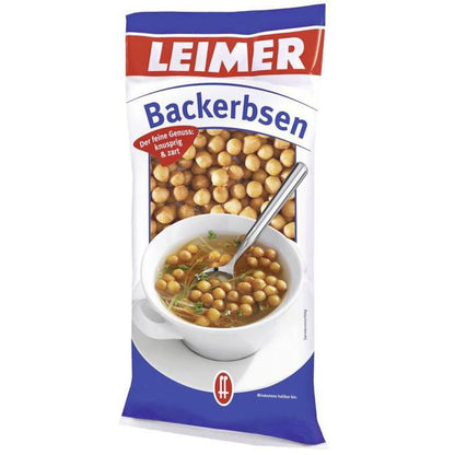 Leimer Backerbsen (Baked Peas)