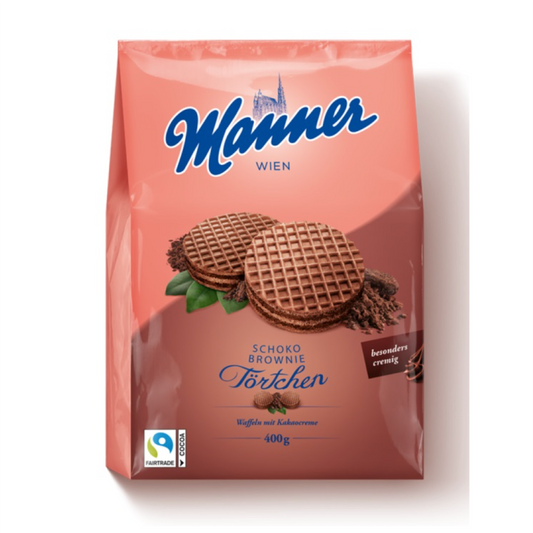 Manner Choco Brownie Tartlets 400g