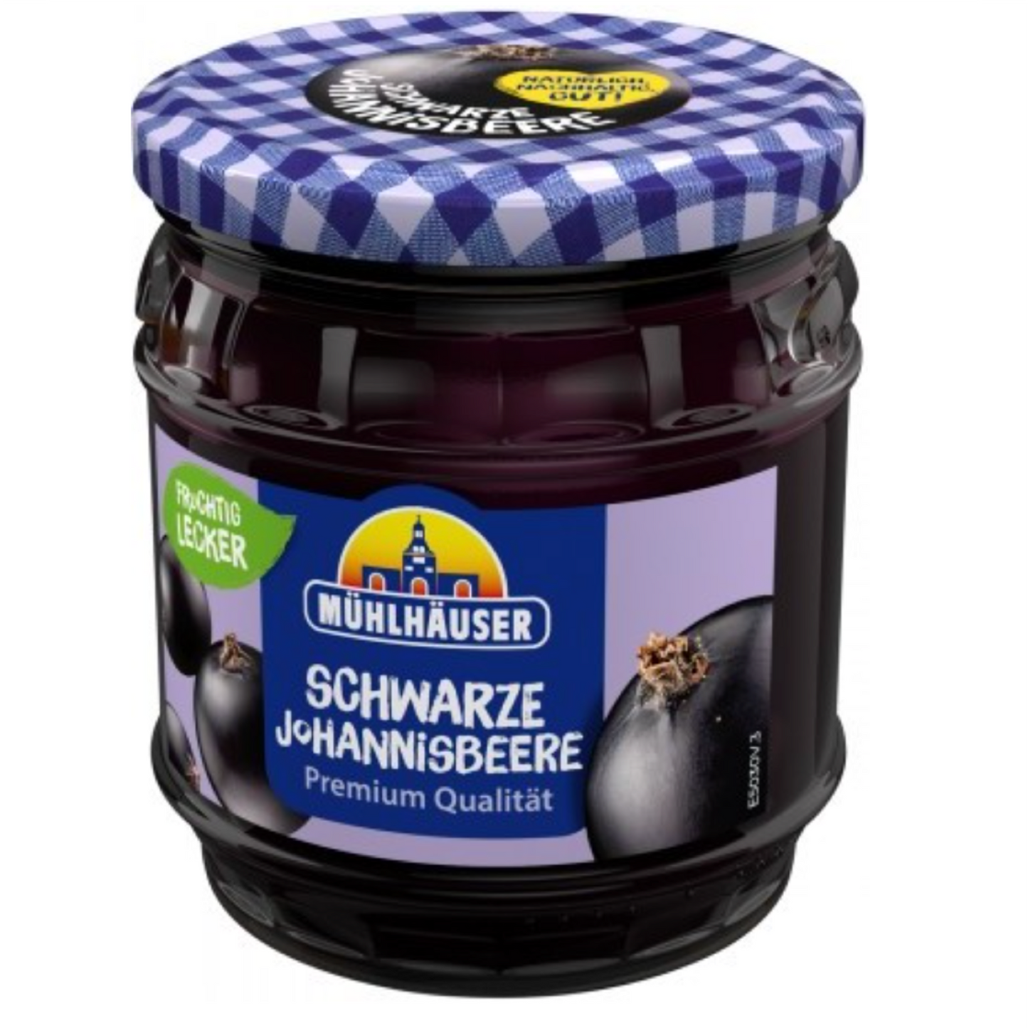 Mühlhäuser Black Currant Jam (SchwarzeJohannisbeere)