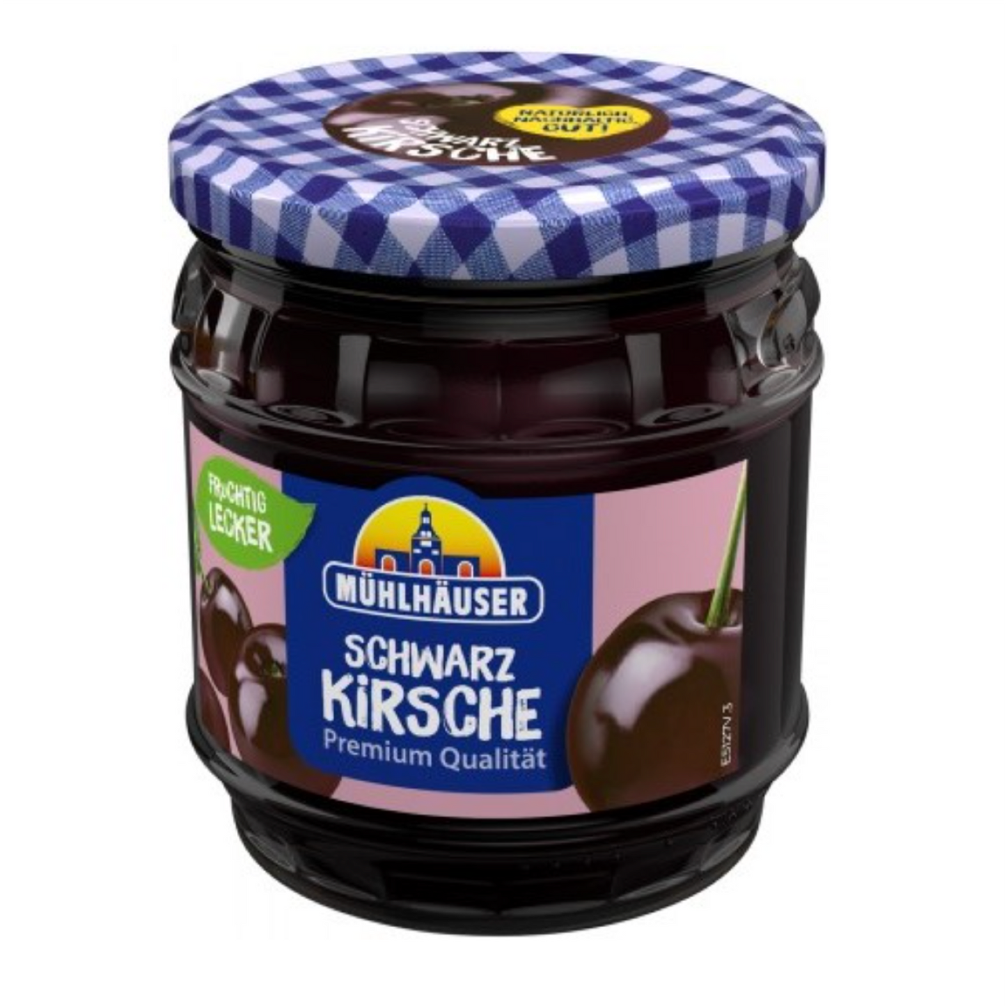 Mühlhäuser Black Cherry Jam (Schwarzkirsche)